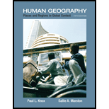 Human Geography Places and Regions in Global Context