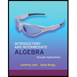 Intermediate Algebra Through Application   With MathXL