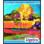 Beginning Algebra   With 2 CDs and Access and Bass Math