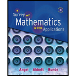 Survey of Mathematics   With Application   Package