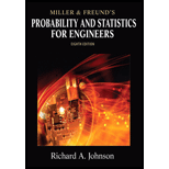 Miller and Freunds Probability and Statistics for Engineers