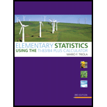 Elementary Statistics Using the TI 83/84 Plus Calculator    With CD