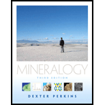 Mineralogy 3RD Edition, Dexter Perkins (9780321663061)   Textbooks