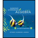 Elementary and Intermediate Algebra   Package