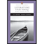 Literature  A Pocket Anthology   With Access (Canadian)