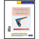 Mathematics in Action Prealgebra Problem Solving(Loose)