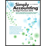 Using Simply Accounting Sage Premium 2010   With DVD