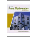 Finite Mathematics With Applications With Access