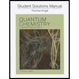 Quantum Chemistry And Spectroscopy - Student Solution Manual 3rd ...