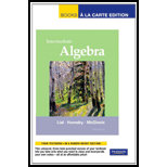 Intermediate Algebra (Looseleaf)