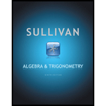 Algebra and Trigonometry Text Only