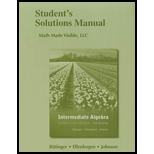 Intermediate Algebra Graphs and Models  Student Solution Manual