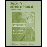 Prealgebra   Student Solution Manual