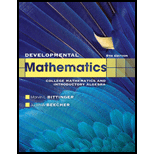 Developmental Mathematics Text