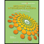 Beginning and Intermediate Algebra (Ll)  Guided Notebook