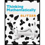 Thinking Mathematically   With Access (4446)