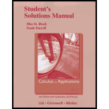 Calculus with Applications, Brief   Student Solution Manual