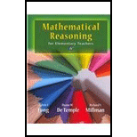 Mathematical Reasoning for Elementary School Teachers   With Access