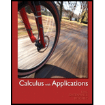 Calculus With Applications   With Access