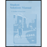 Prealgebra Student Solutions Manual