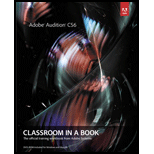 Adobe Audition Cs6 Classrm. in Book   With CD