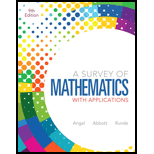 Survey of Mathematics With Application   Package