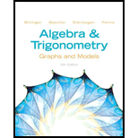 Algebra and Trigonometry Graphs and Models   With Access