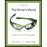 Writers World  Sentences and Paragraphs   With New Access