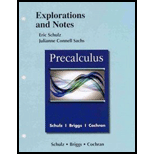 Explorations and Notes for Precalculus Text Only