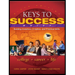 Keys to Success  Building Analytical  Brief Edition Pkg.