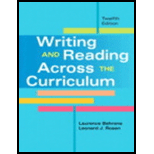 Writing and Reading Across the Curriculum With Access