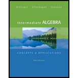 Intermediate Algebra Conc With Access