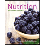 Nutrition An Applied Approach   With Access