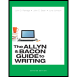 Allyn and Bacon Guide to Writing, Concise