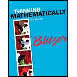 Thinking Mathematically   With Access