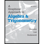 Graphical Approach to Algebra and Trigonometry