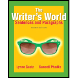 Writers World Sentences and    With Access