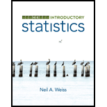Introductory Statistics by Neil A. Weiss - ISBN 9780321989178
