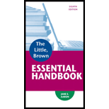 Little, Brown Essential Handbook   With Access