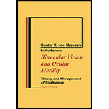 Binocular Vision and Ocular Motility