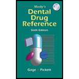 Mosbys Dental Drug Reference   With CD