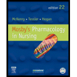 Mosbys Pharmacology in Nursing  With CD