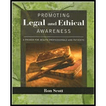 Promoting Legal and Ethical Awareness A Primer for Health Professionals and Patients