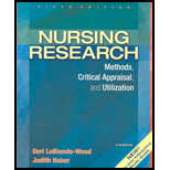 Nursing Research-Text and Study Guide -  Geri LoBiondo-Wood, Paperback