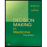 Decision Making in Medicine An Algorithmic Approach