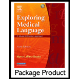 Exploring Med. Language   With CD and Mosbys Med. Pkg