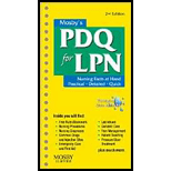 Mosbys Nursing Pdq for LPN