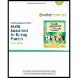 Health Assessment Online for Health Assessment for Nursing Practice Online Crs.