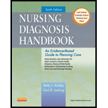 Nursing Diagnosis Handbook (ISBN10: 0323085490; ISBN13: 9780323085496) 