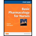 Basic Pharmacology for Nurses Study Guide